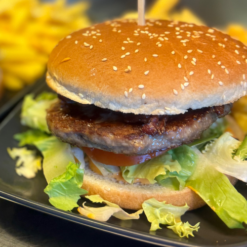 Vegi Burger (170g) Mit Coca Cola 330 Ml