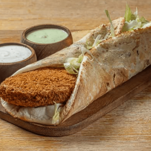 Fish naanwich
