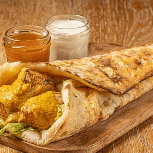 Naanwich butter chicken