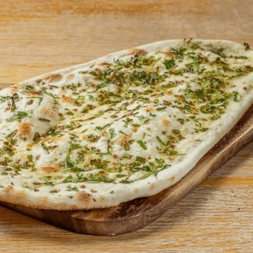 Chili garlic cheese naan