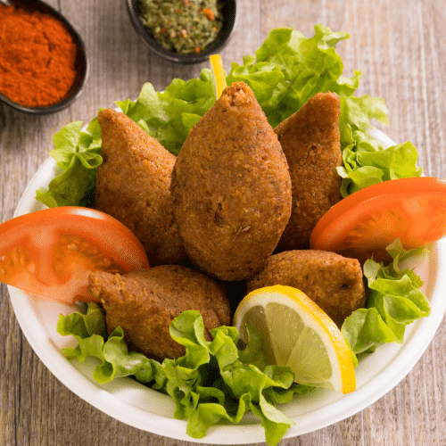 Assiette kebbe viande (1 pièce)