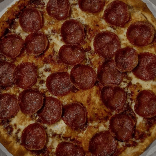 Pizza Salami (scharf)