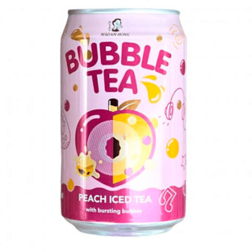 Bubble Tea Peach Iced Tea