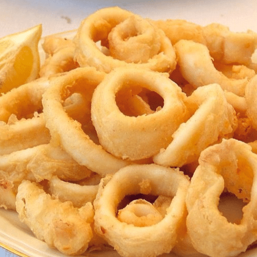 Calamares Fritos (frittierte Tintenfischringe)
