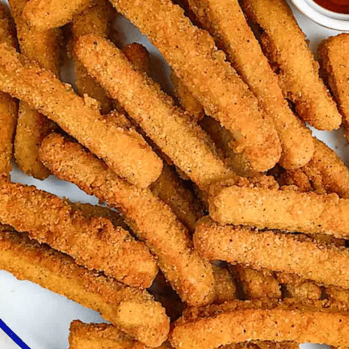 Chicken Fries mit Pommes Frites
