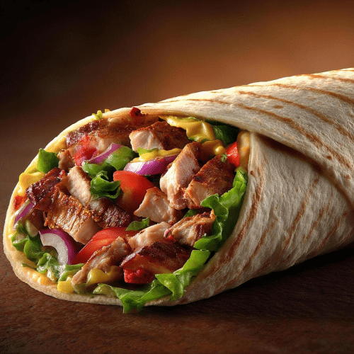 Fajita mit Pouletbrust-Streifen