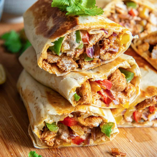 Fajita mit Rindfleisch-Streifen (Black Angus)