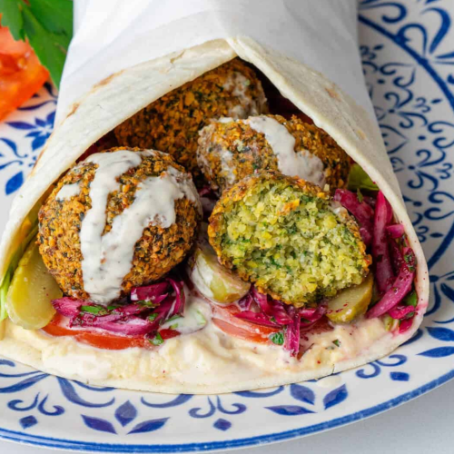 Falafel-Wrap