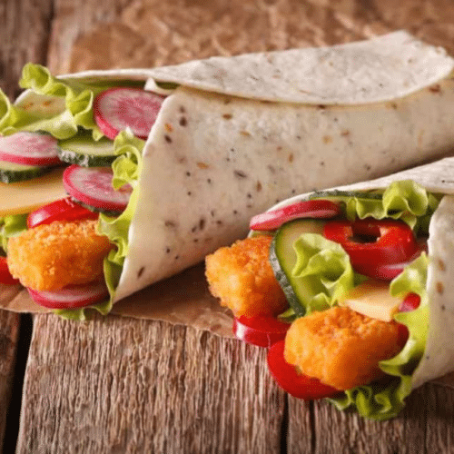 Fishfinger-Wrap Menu