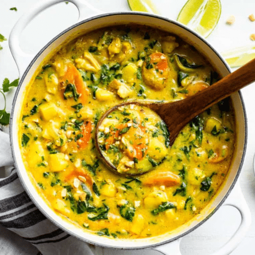 Gelbes Thai Curry vegan