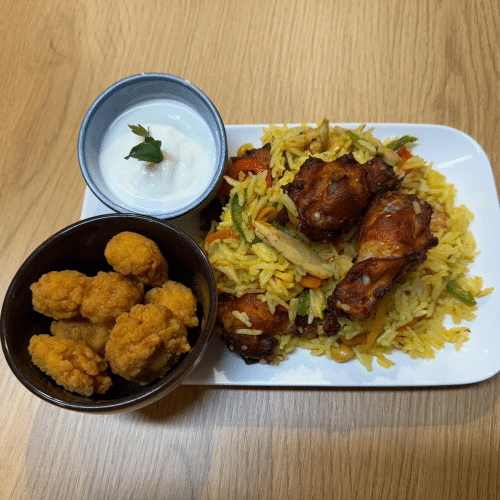 Kentucky meets Dubai Kabsa