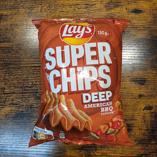 Lay's Super Chips - Deep American BBQ Flavour
