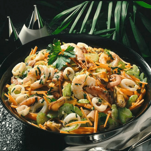 Meeresfrüchte-Salat