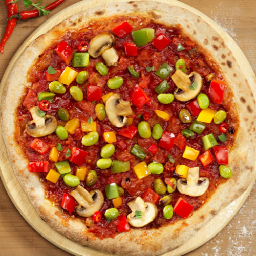 Pizza Asian Style Sweet Chili (vegan)