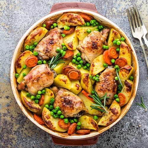 Pouletbrust Mexican Style mit Reis