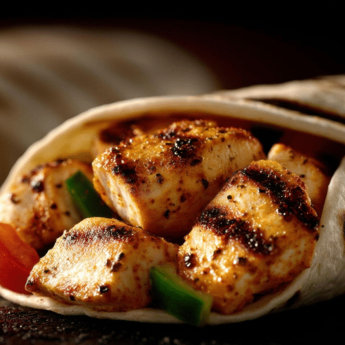 Shish Taouk-Wrap Menu