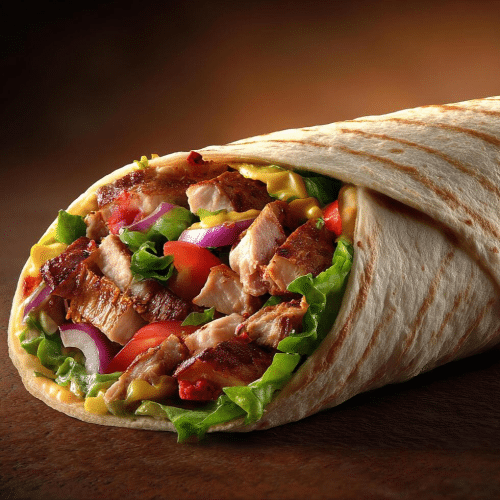 Wrap mit panierten Poulet-Mini-Filets Menu