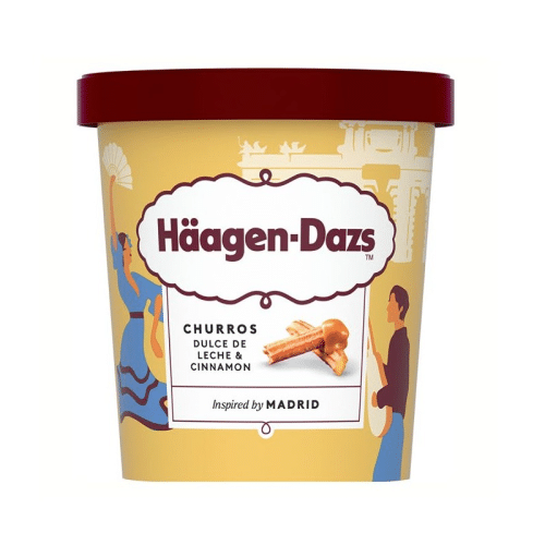 Häagen-Dazs Churros dulce de Leche & Cinnamon