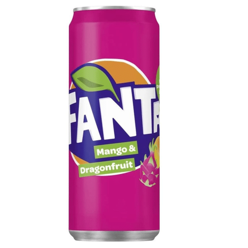 Fanta Mango & Dragon Fruit 330ml