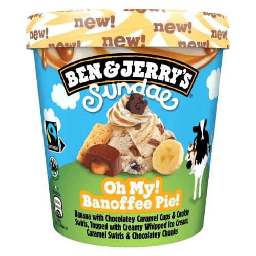 Ben & Jerry'S Sundae Oh My banoffee Pie (427 ml)