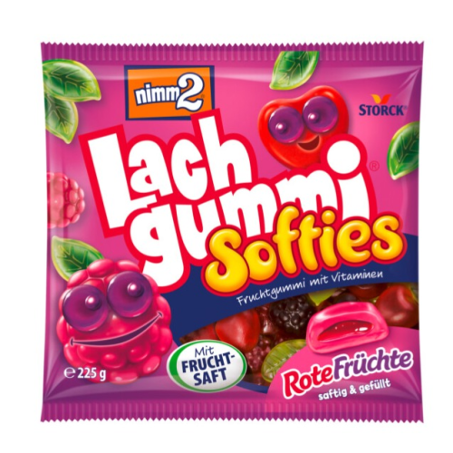 Nimm2 lachgummi Softies Rote Früchte 225g