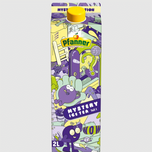 Pfanner Eistee Mystery Johannisbeere Apfel Yuzu 2l