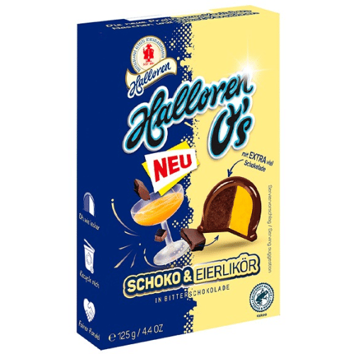 Schoko & Eierlikör Halloren O's 12 stuck