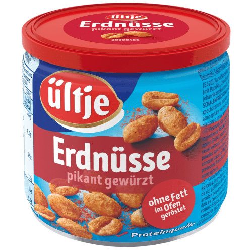 ültje erdnüsse pikant gewürtz 180g