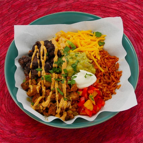 Tinga de Pollo Bowl