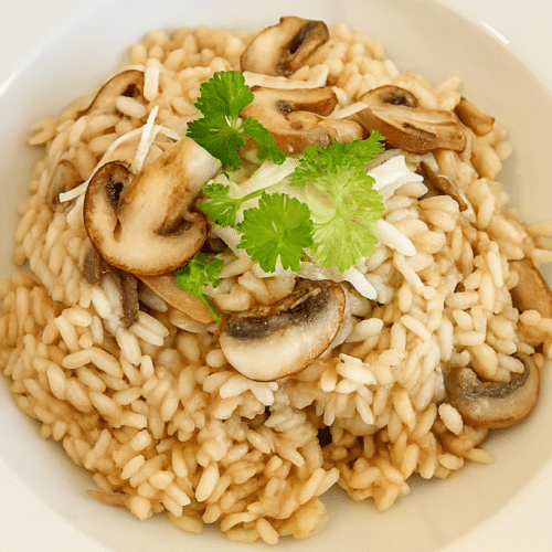 Champignon-Pilz-Risotto