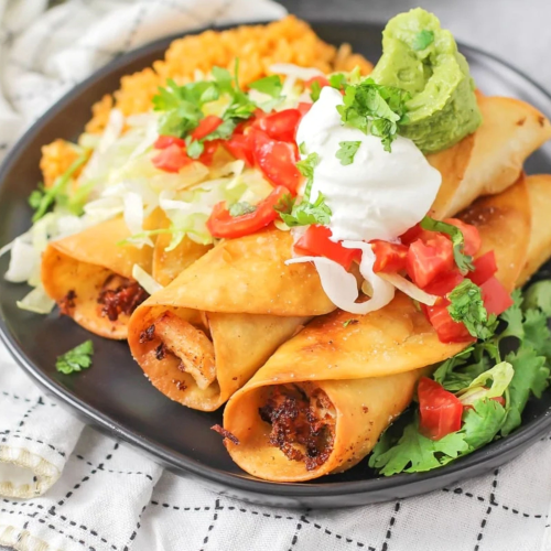 Flauta Mexicana de Pollo (3 Stück)