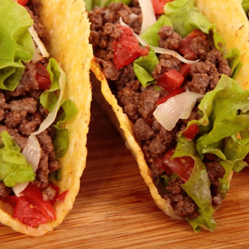 Tacos de Carne Molida (3 Stück)