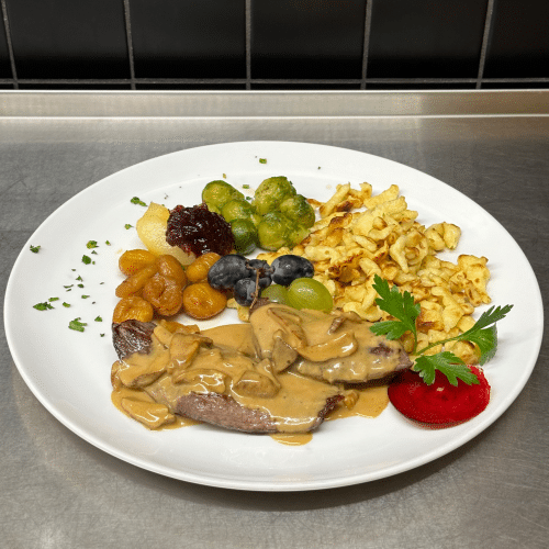 Scaloppine di Capriolo Mirza