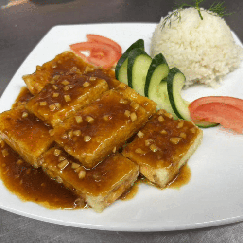 71.Teppanyaki Tofu