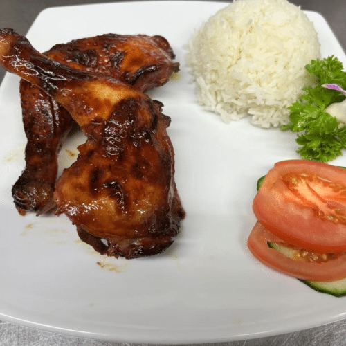 73.Grillier Poulet Schenkel