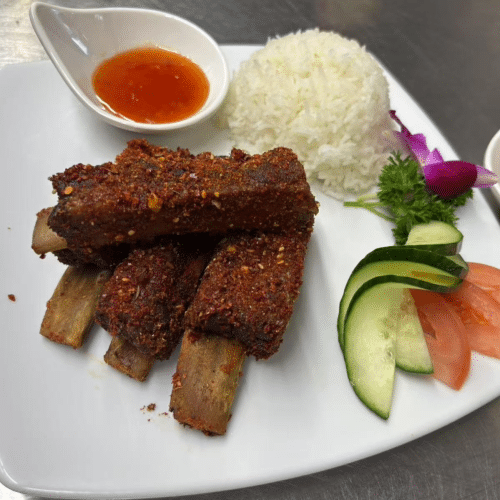 75. Grillier Schweine Spareribs (Wenig Scharf )