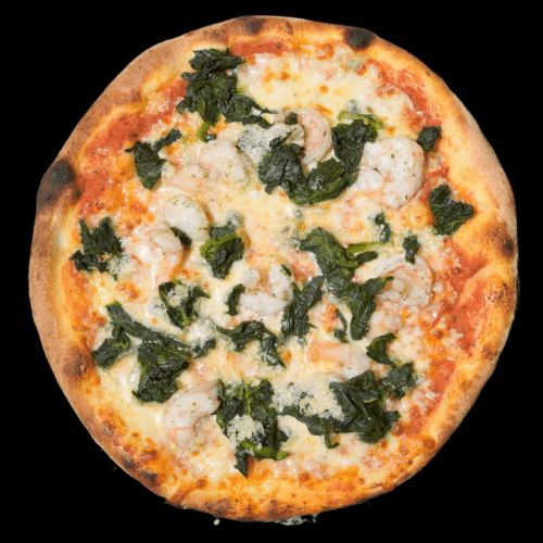 Pizza Crevetten
