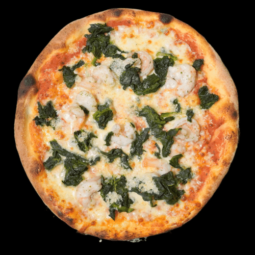 Pizza Crevetten