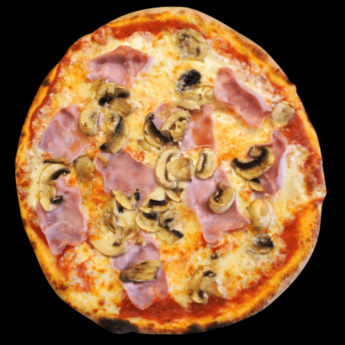 Pizza Prosciutto e Funghi