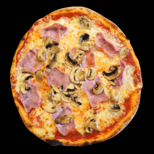 Pizza Prosciutto e Funghi
