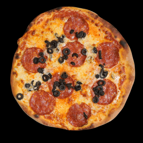 Pizza Salami (scharf)