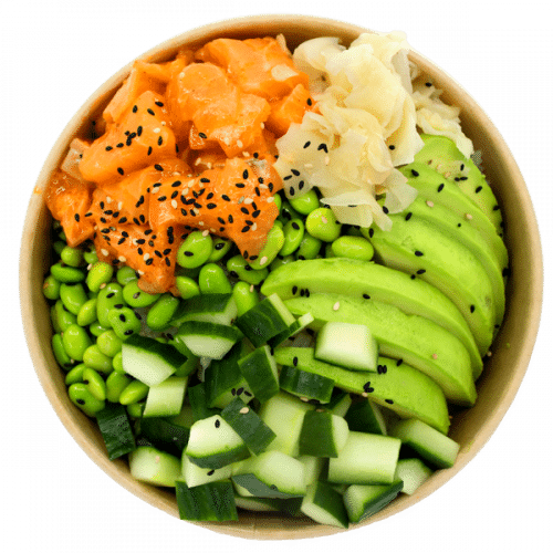 Lachs Poke Bowl