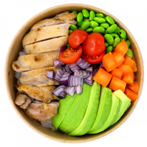 Chicken Poke Bowl