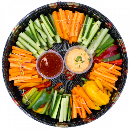 Aperoplatte Gemüsesticks (vegan)