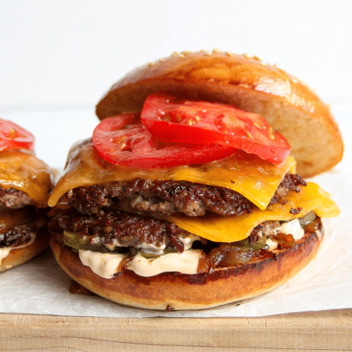 BBQ Bacon Smash-Burger