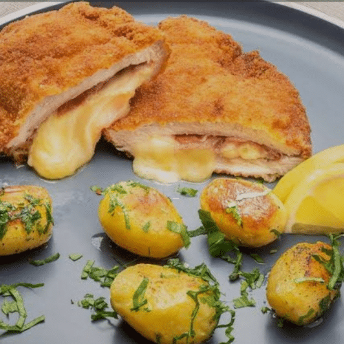 Hausgemachtes Cordon Bleu Bauer (Kalb)