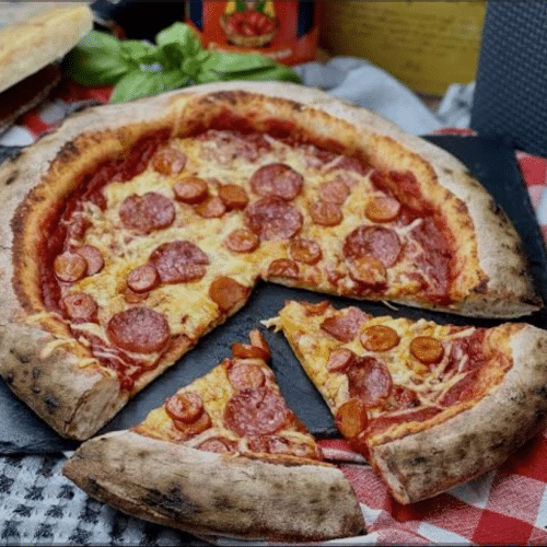 Pizza Salami (scharf)