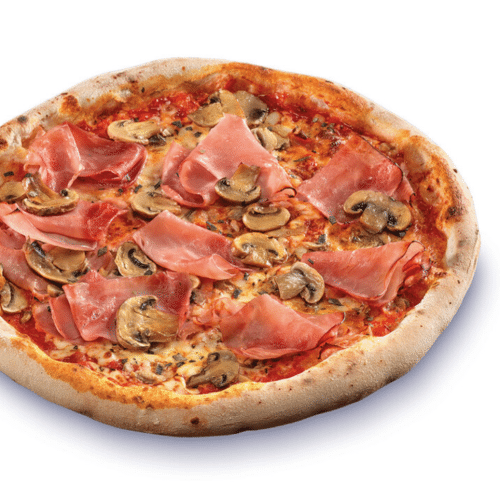 Pizza Prosciutto e Funghi