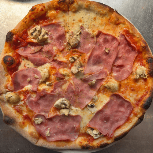 Pizza Prosciutto e Funghi