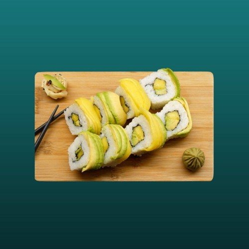 Avocado Mango Rolls (8 Stück)